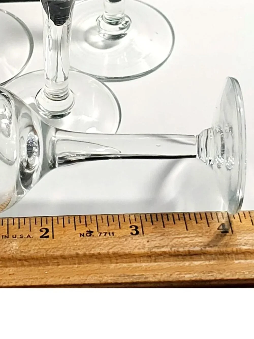 4 Princess House Heritage Cordial Glasses Etched Floral Vintage Crystal 1oz glas